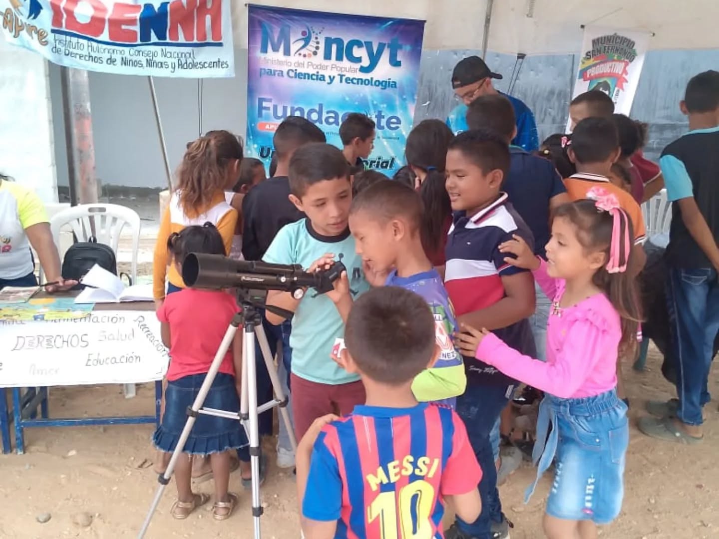 MINCYT y Fundacite presentes en el Plan Amor en Acción en Boquerones, Apure.
