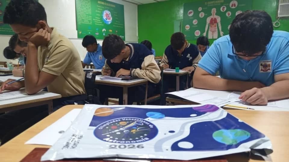 Más de 300 jóvenes clasifican a la etapa final de las Olimpiadas Venezolanas de Astronomía 2026