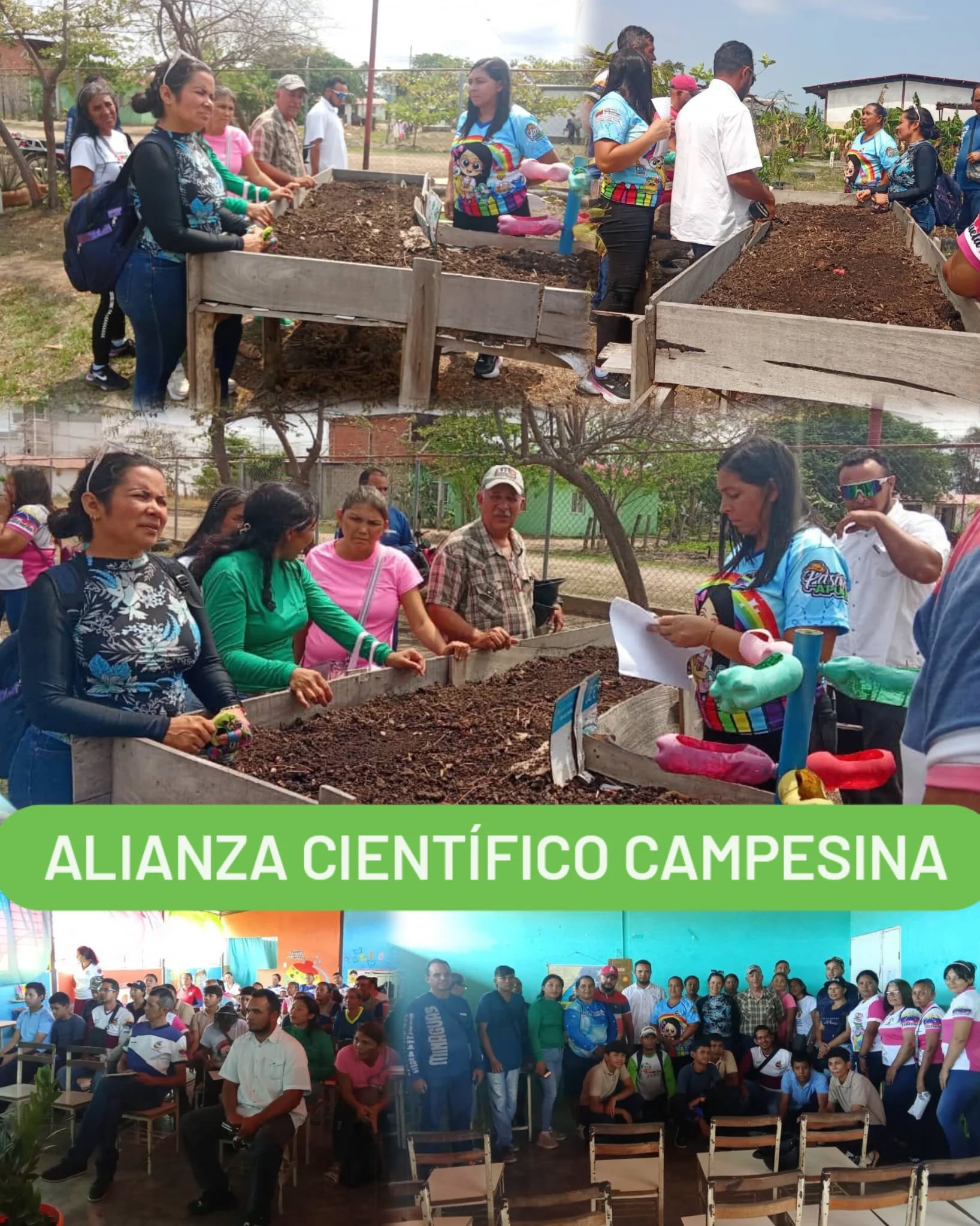 Fundacite capacita a docentes de la Comuna Flor de Bora en lombricultura para fortalecer la soberanía agrícola en Apure.