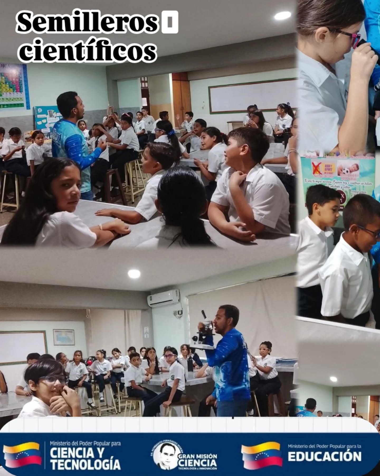 Estudiantes del Diocesano San Fernando descubren los secretos del mundo microscópico